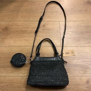 Steve Madden black crossbody purse